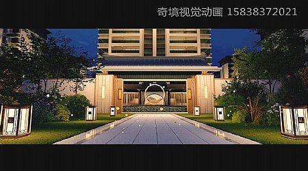 大唐・华龙门―建筑漫游九游集团网站动画宣传片视频设计制作